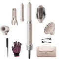 Mythsight StyleVibe - Moldeador de aire 6 en 1 con difusor de pelo,...