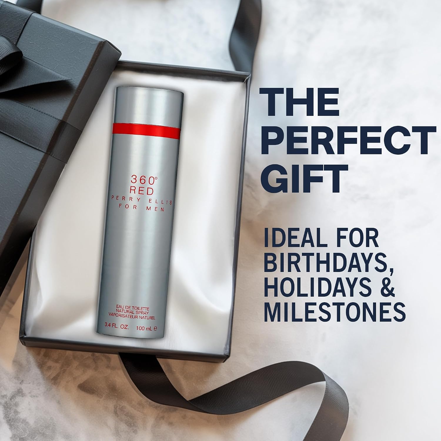 Perry Ellis 360° Red Eau De Toilette en Aerosol para Hombres - Colo...