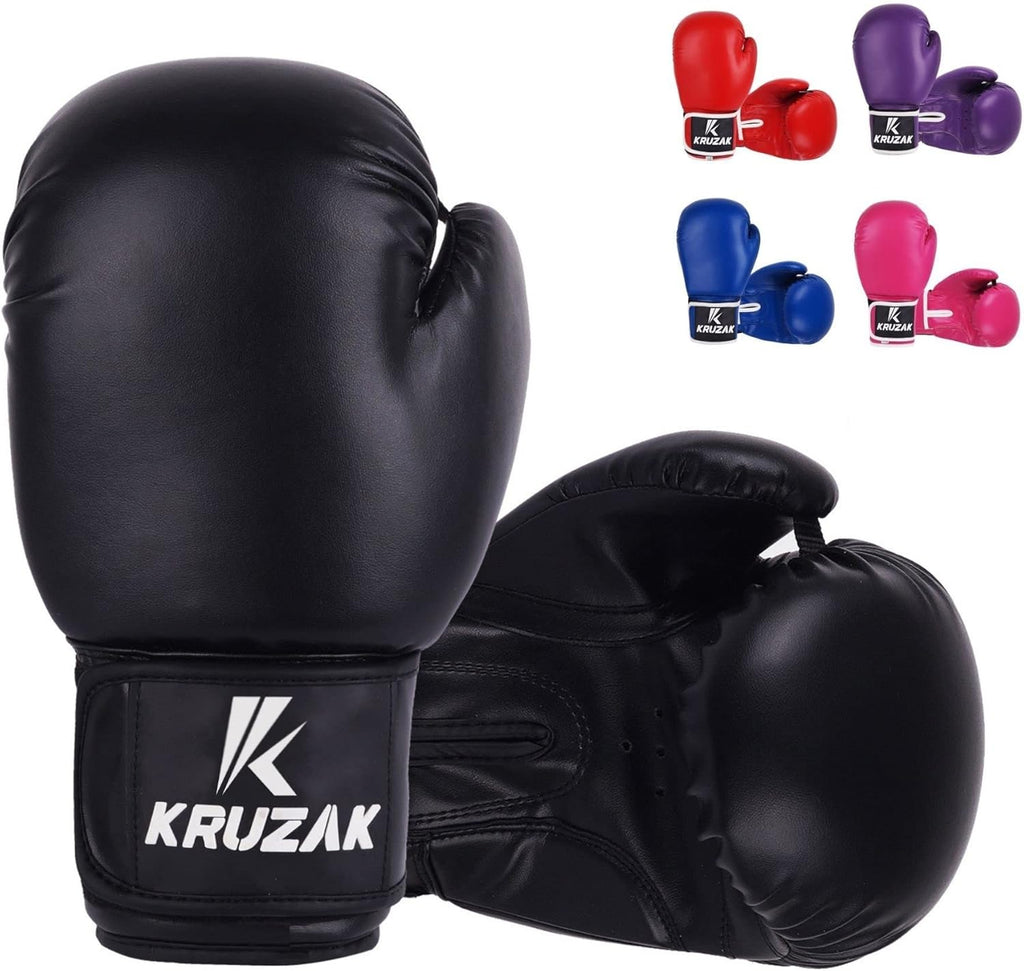 Kruzak - Guantes de boxeo para hombres y mujeres, guantes de sparri...