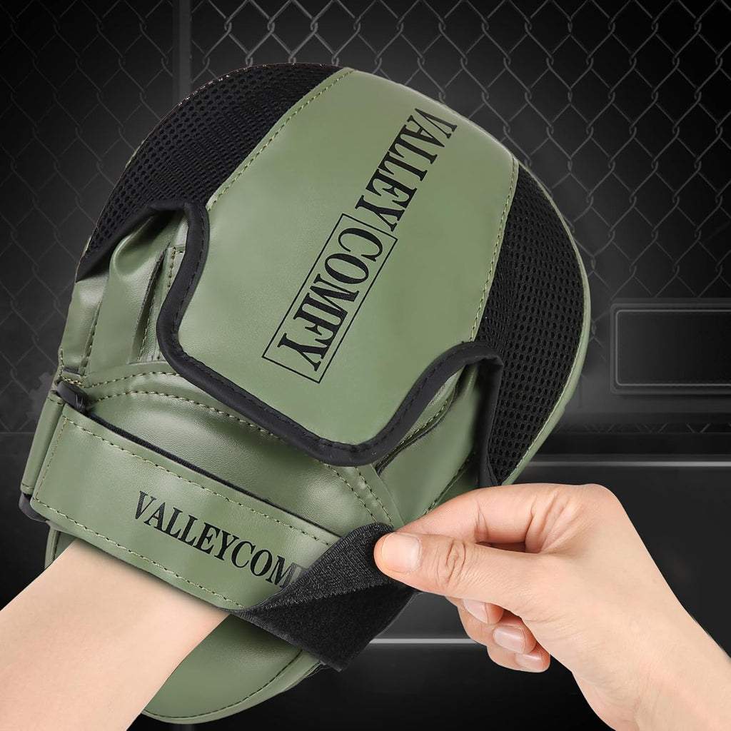 Valleycomfy - Manoplas de boxeo para puñetazos, almohadillas de box...
