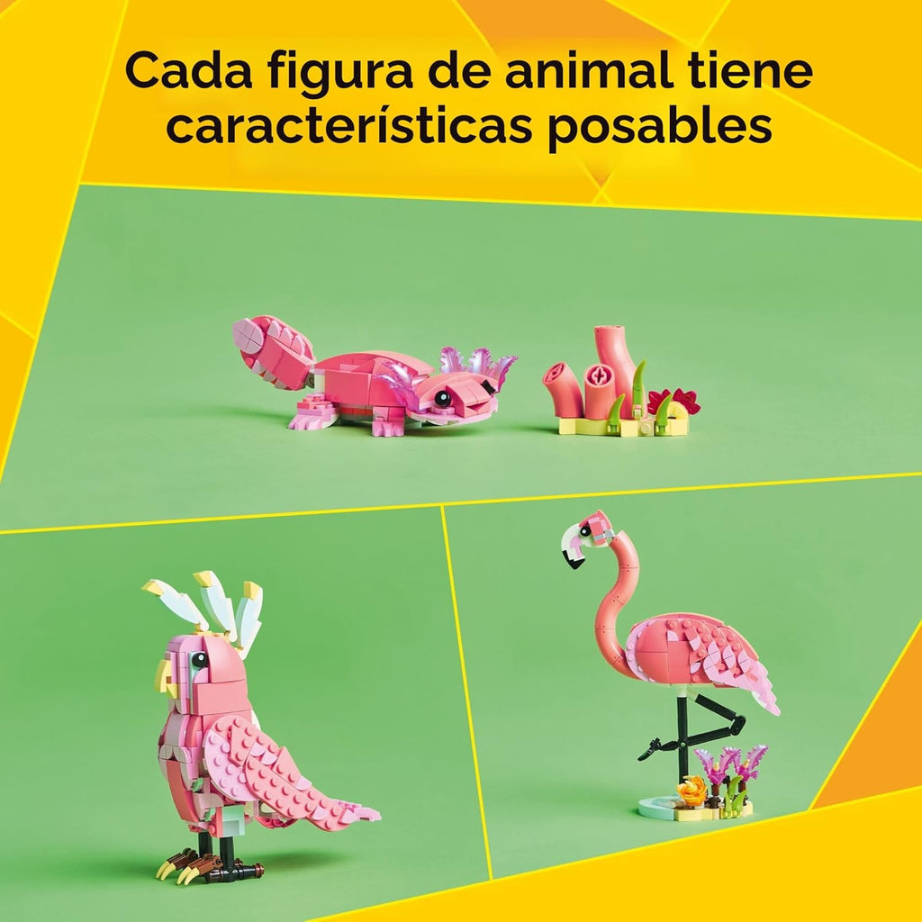 LEGO Creator 3 en 1 Animales Salvajes: Juguete de Construcción de A...