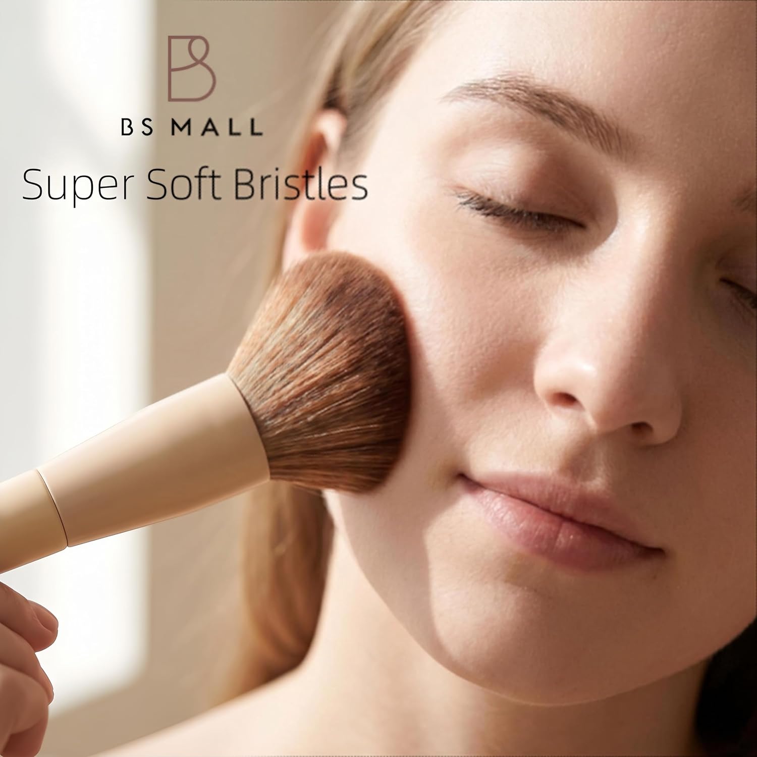 BS-MALL - Juego profesional de 18 brochas de maquillaje con cerdas...