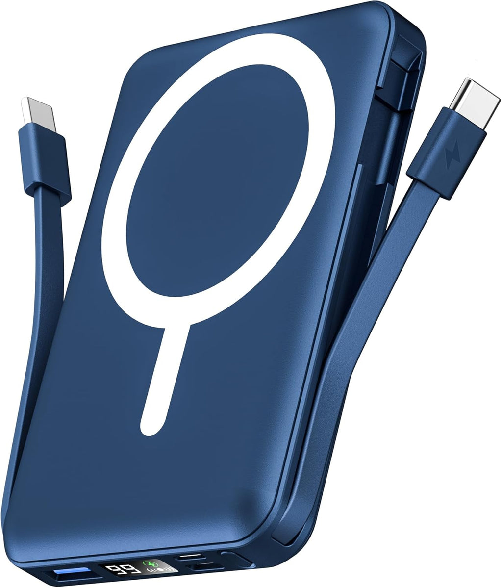 podoru para Magsafe Batería Portátil, Banco de Energía Magnético de...