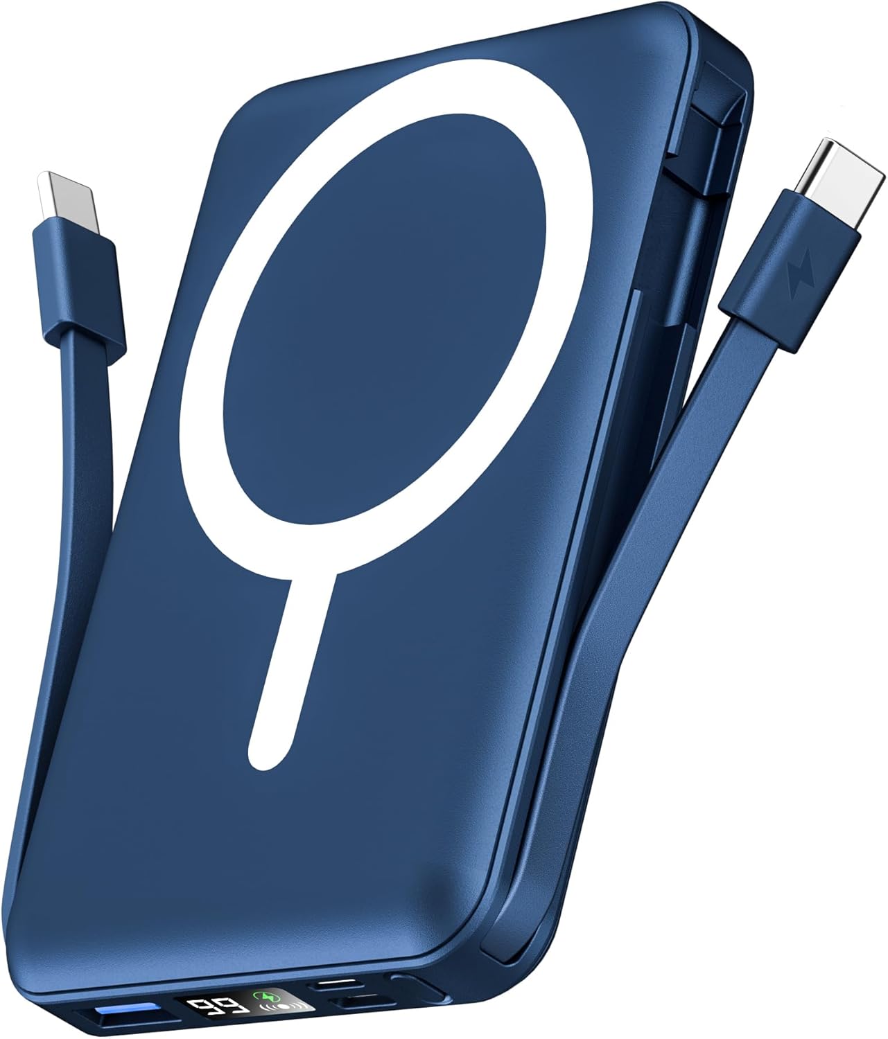 podoru para Magsafe Batería Portátil, Banco de Energía Magnético de...