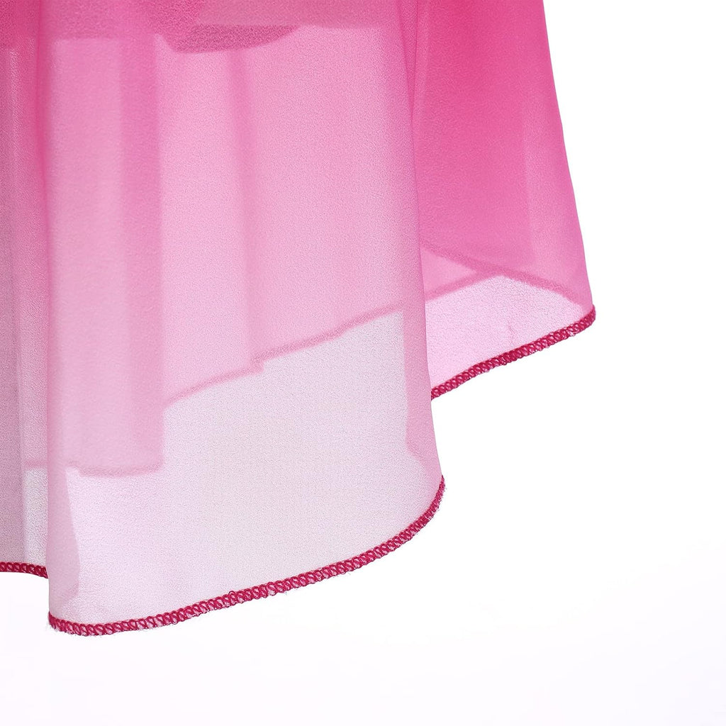 Vestido de patinaje artístico sobre hielo para niñas, lentejuelas b...