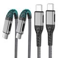 Durcord 2Pack 10 pies Cable Cargador USB C - Carga Rápida 100W para...