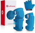 LaScoota Juego de rodilleras y coderas para niños | Guantes protect...