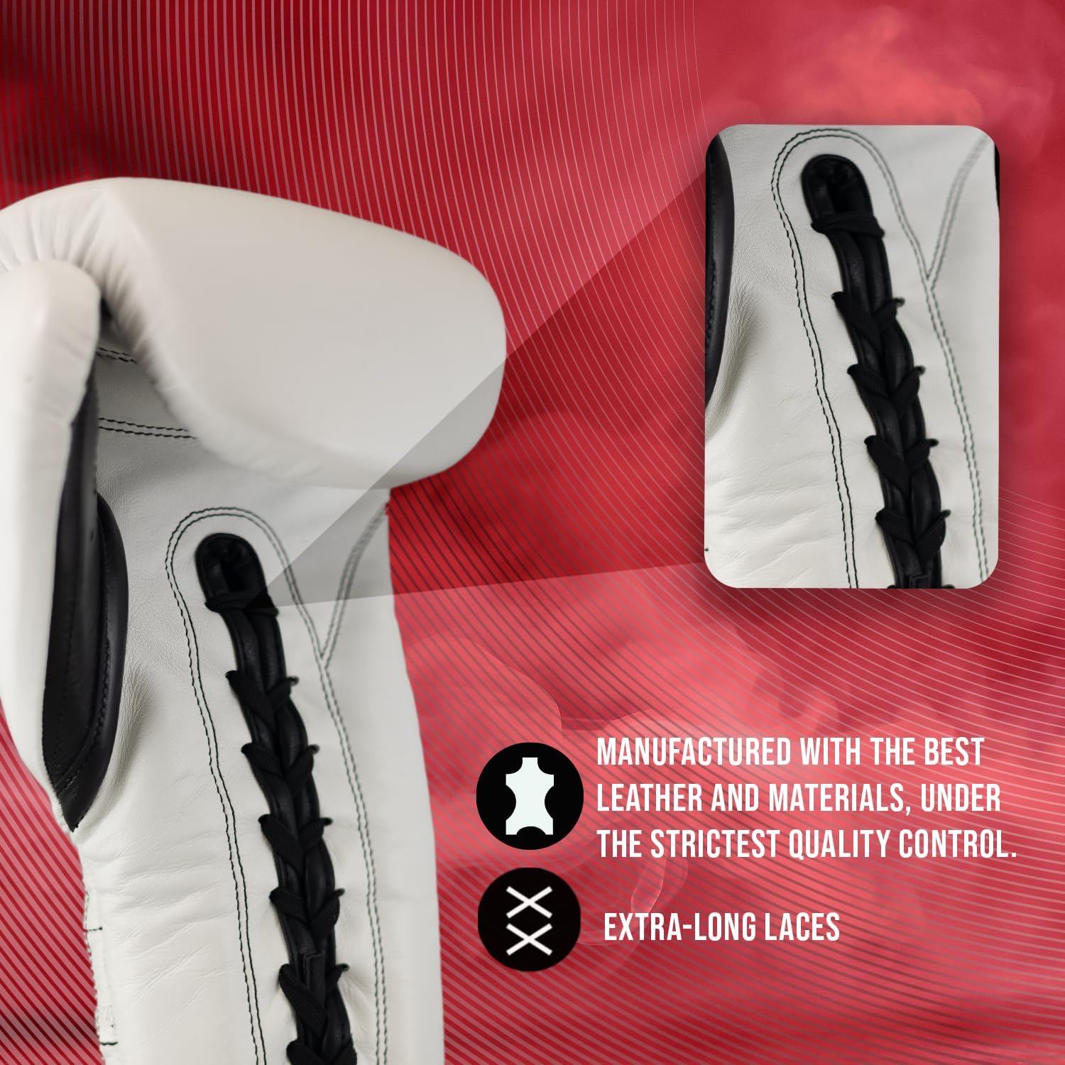 CLETO REYES Guantes de Boxeo Tradicionales de Grado Profesional con...