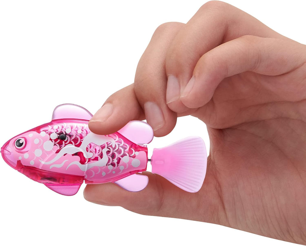 Robo Alive Robo Fish, peces robóticos de natación (Rosa + Dorado) d...