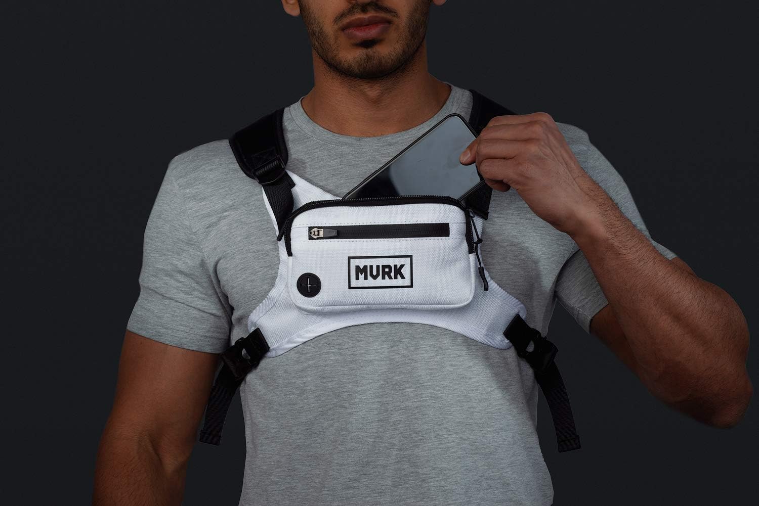 MVRK Mochila de pecho resistente al agua - Chaleco para correr para...