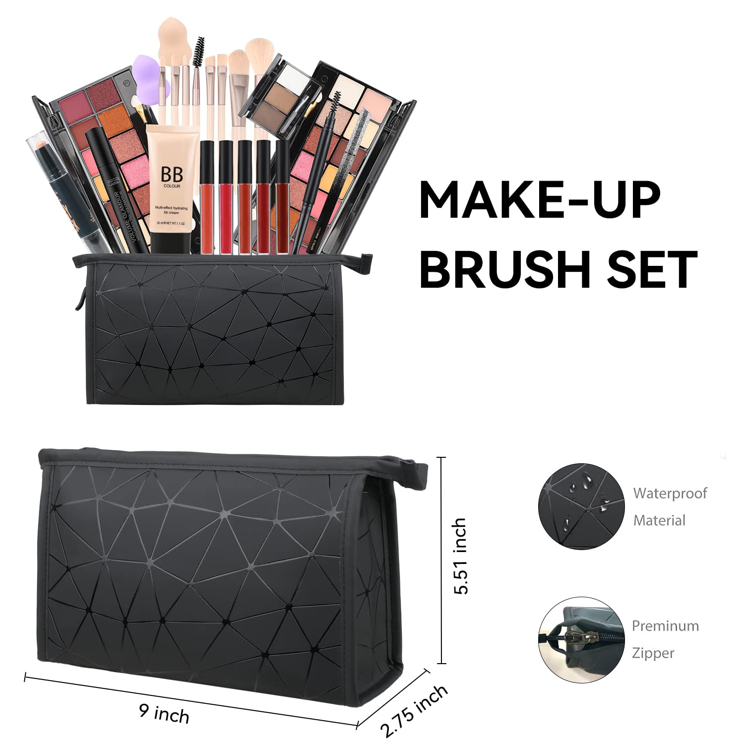 KARUIZI Juego de regalo de maquillaje todo en uno para mujer, kit c...