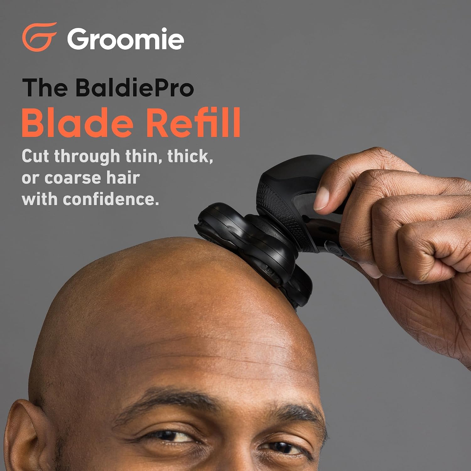 Groomie BaldiePro - Afeitadoras inalámbricas de cabeza calva para h...