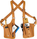 GLAMZLELE Bolsa de axila de doble hombro para hombre, para el pecho...