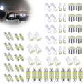 AMZAUTO Luces LED para Coche 70 PIEZAS Kit de Bombillas LED Interio...