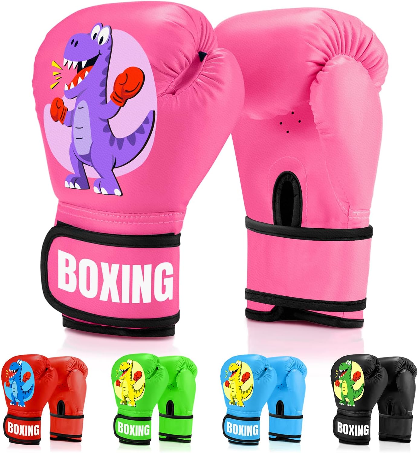 Guantes de boxeo para niños y niñas, guantes de entrenamiento de bo...