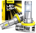 AUXITO Bombillas LED H11, 50,000 lúmenes, 900% superbrillantes, 60,...