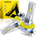 AUXITO Bombilla LED H11B, 900% ultra brillante, luz blanca de 6500...