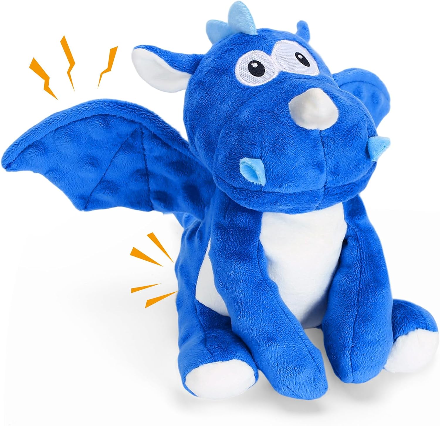 loncoldy Juguetes de peluche para perros, juguetes resistentes para...