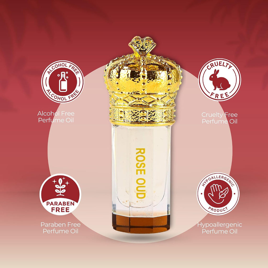 ARABIAN PERFUMES &amp; OILS Aceite de perfume Rose Oud \u2013 Aceit...
