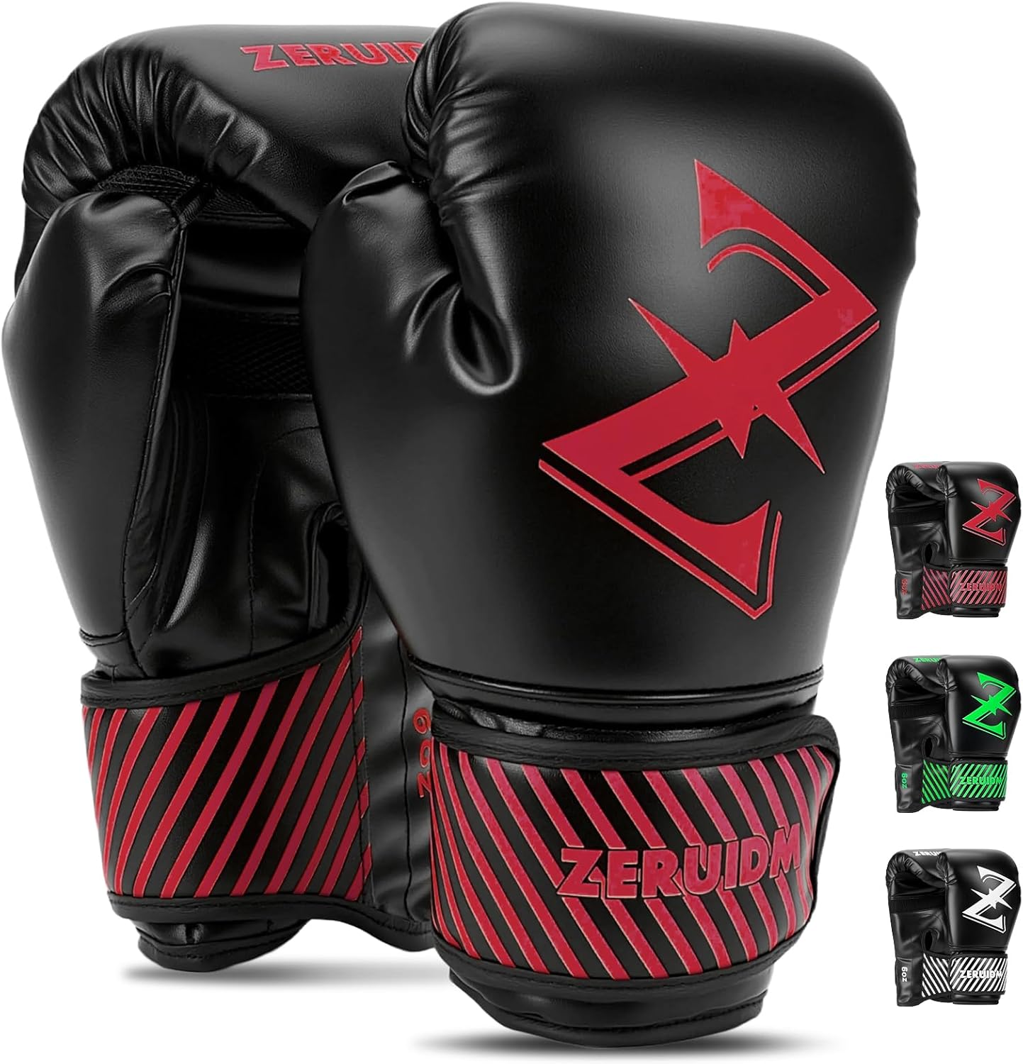 Guantes de boxeo para niños de 6 oz, guantes de entrenamiento juven...