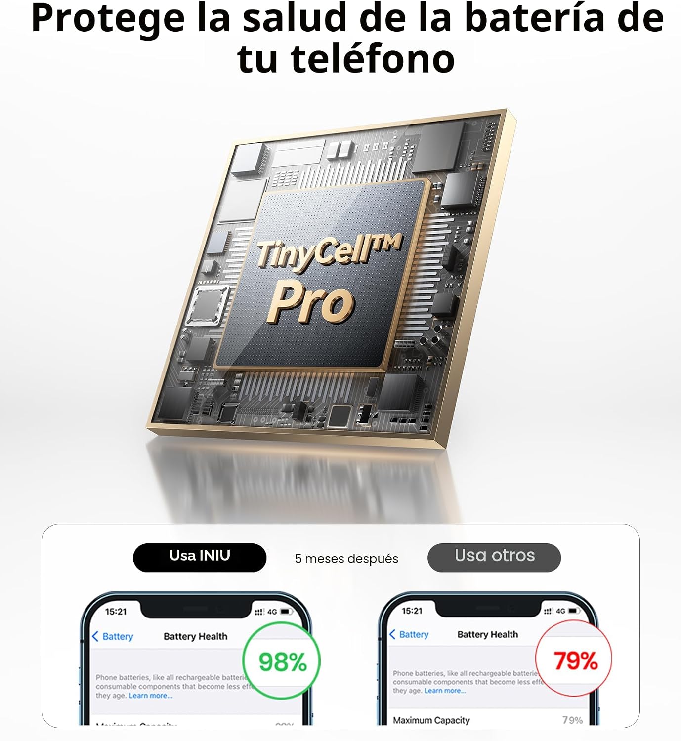 INIU Cargador Portátil de Tamaño de Bolsillo, Ultra Pequeño de 1000...