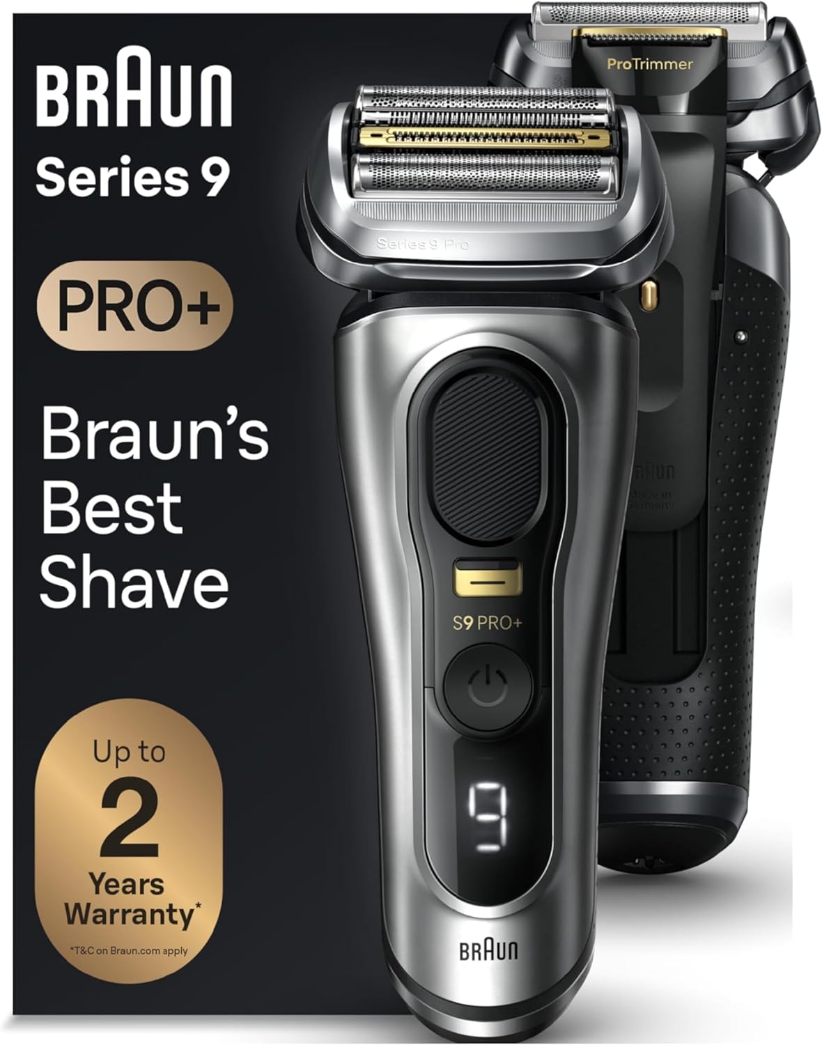 Braun Series 9 9517s PRO+ Afeitadora eléctrica para hombres, 5 elem...