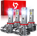 TOPIK 9005 9006 Bombillas Combo, Bombillas HB3 HB4, 64000LM, 99% Co...