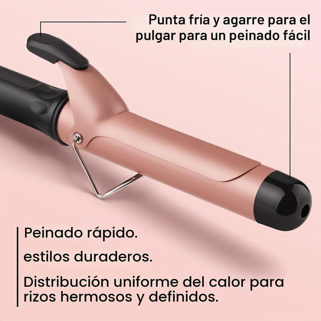 JAETON - Varita rizadora de cabello de 1 1\/4 pulgadas para rizos s...