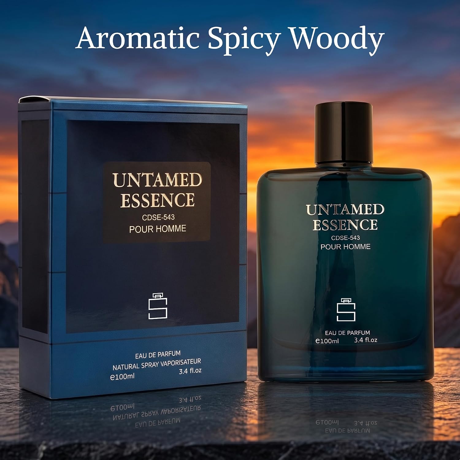 ESENCIA UNTAMED para hombres inspirada en D. Sauvage Elixir, Coloni...