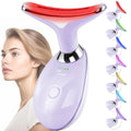 Masajeador Facial de Terapia de Luz Roja para Cara y Cuello, Vara d...
