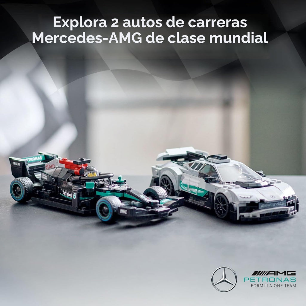 LEGO Speed Champions Mercedes-AMG F1 W12 E, juego de autos de jugue...
