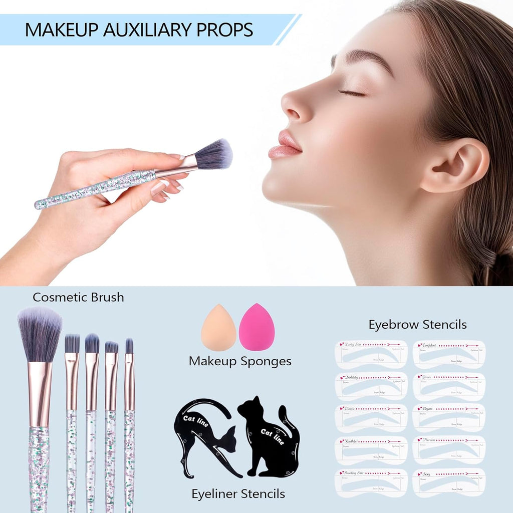 Kits de maquillaje para niñas y adolescentes, set de regalo de maqu...