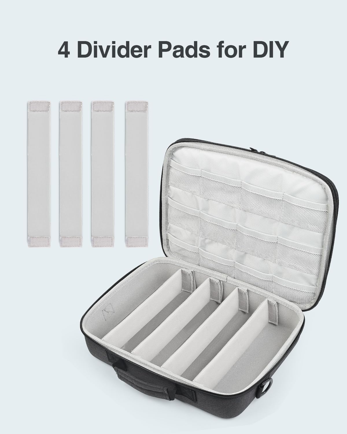 Luxtude Estuche Grande para Peluquero, Bolsas para Cortaúñas y Sumi...