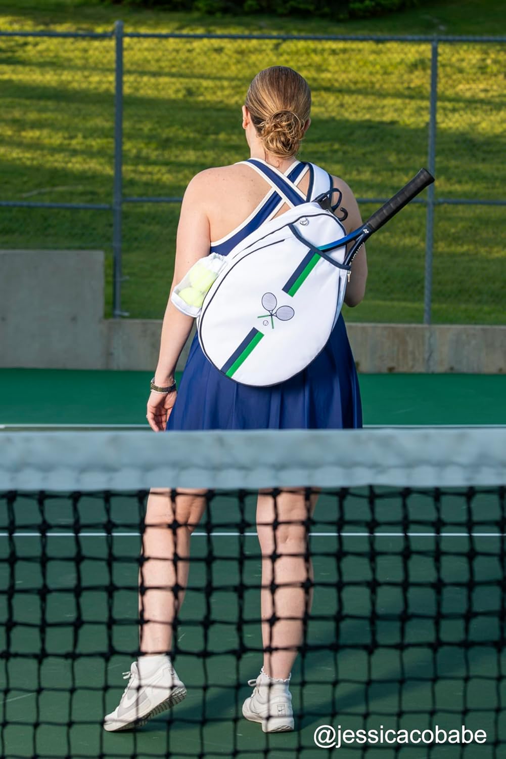 Rejolly Bolsa Bandolera de Raqueta de Tenis para Mujeres y Hombres...