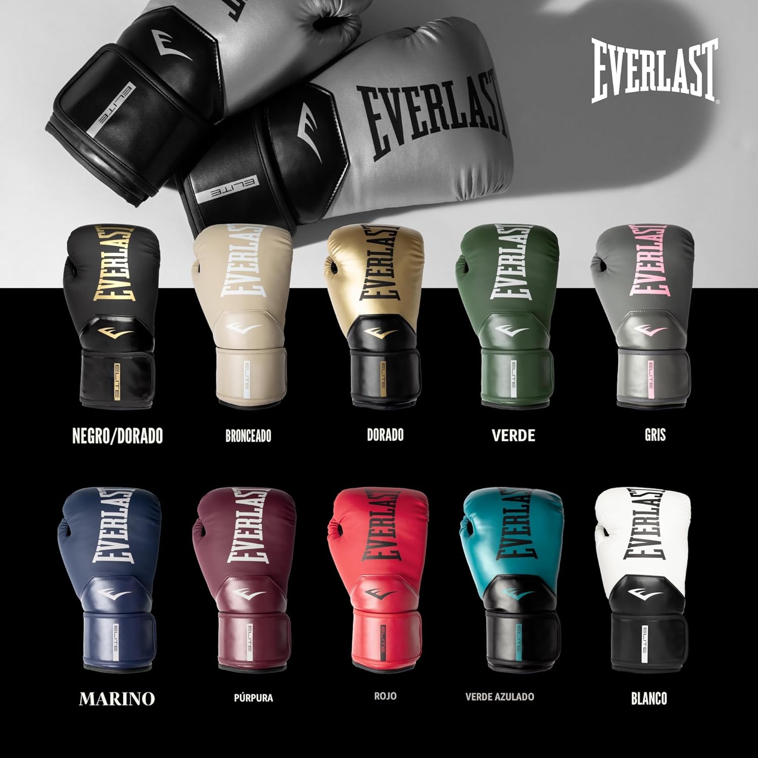 Everlast Guantes de boxeo Elite 2