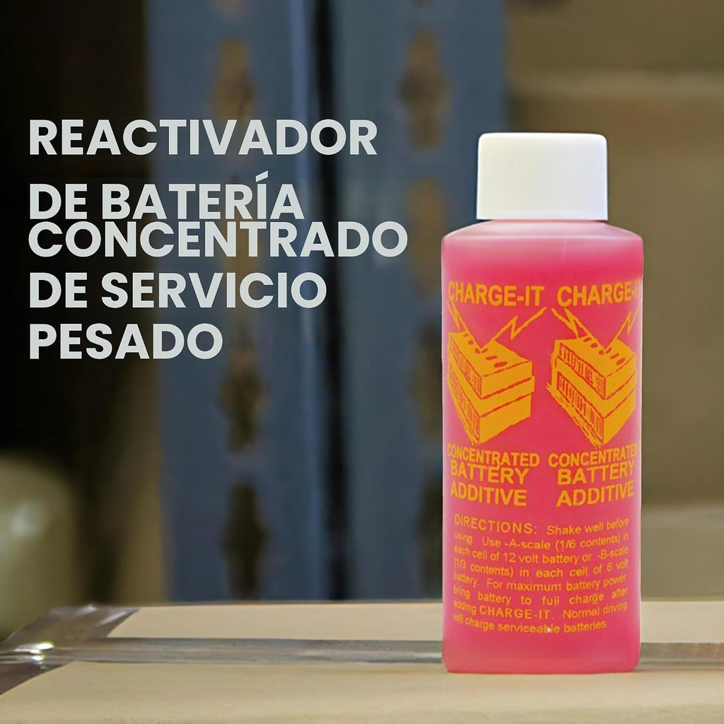 Solder-It Charge-It Aditivo para Batería de Alta Resistencia Concen...
