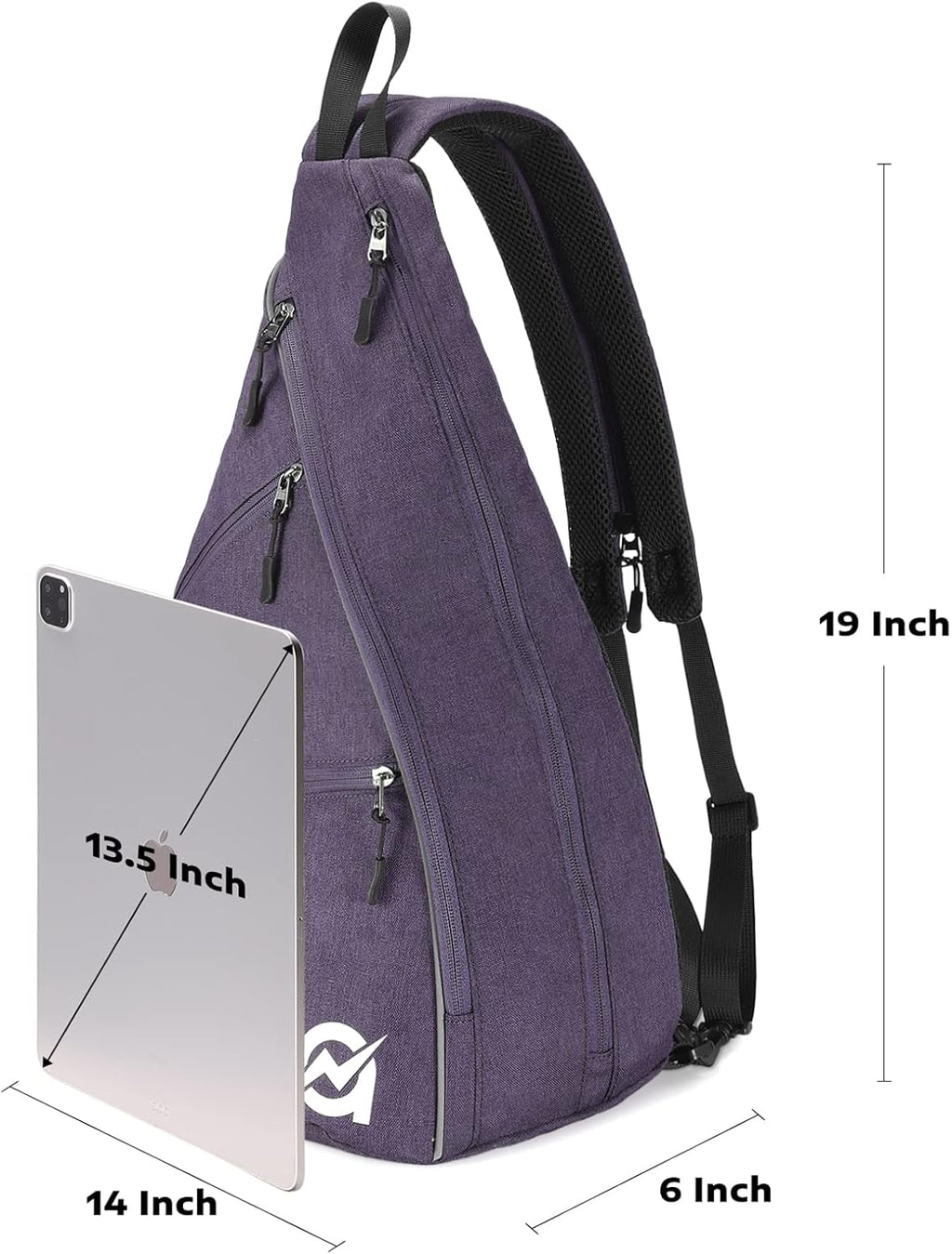 A11N SPORTS Bolsa de Pickleball, Bandolera Reversible con Correa Cr...