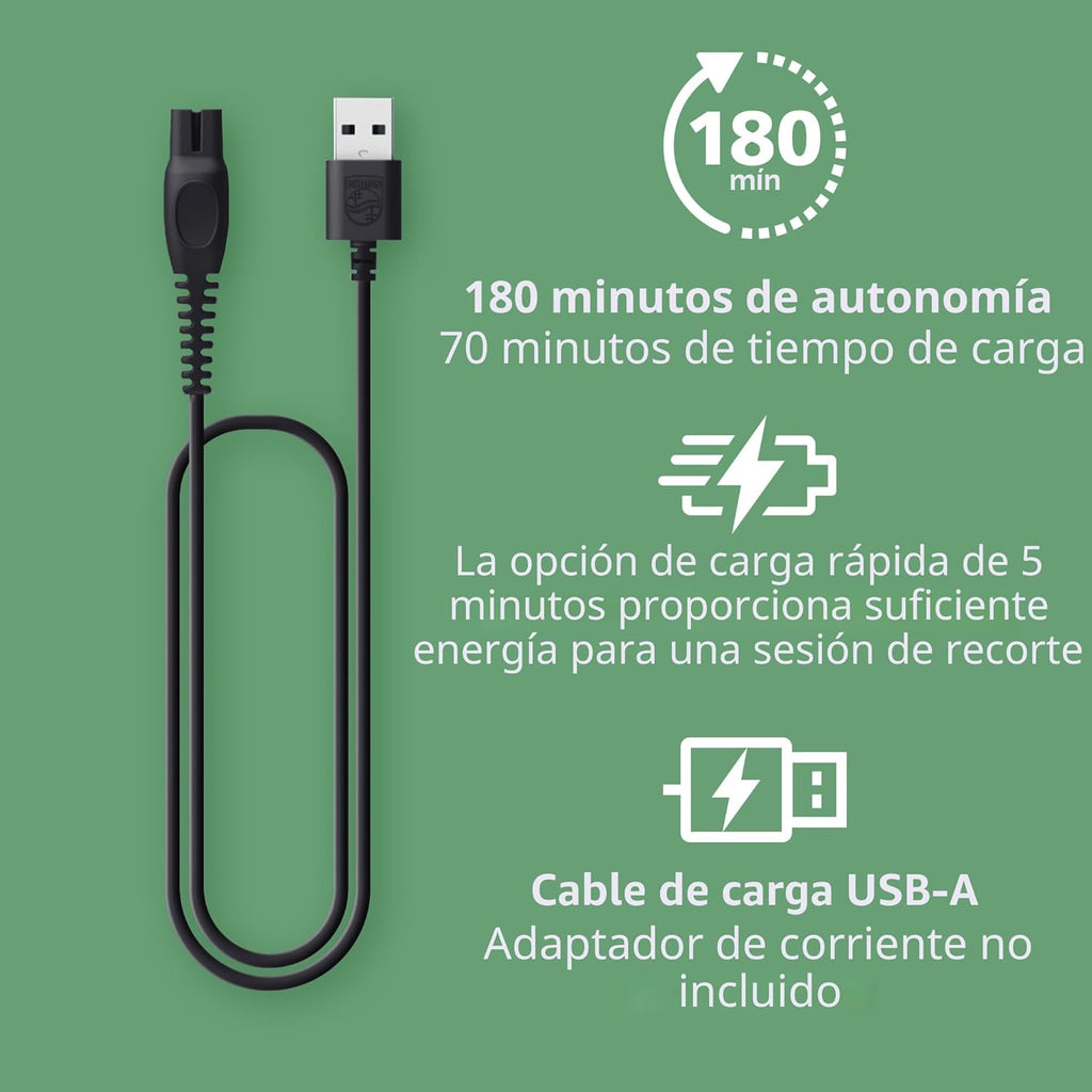 Norelco Philips MG5995\/40 - Cortadora eléctrica de 21 piezas serie...