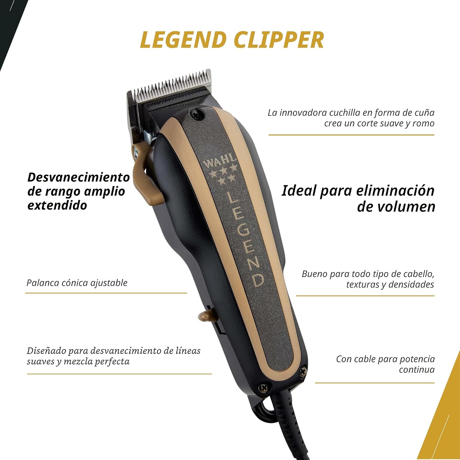 WAHL Professional kit de rasurado de 5 estrellas número 8180
