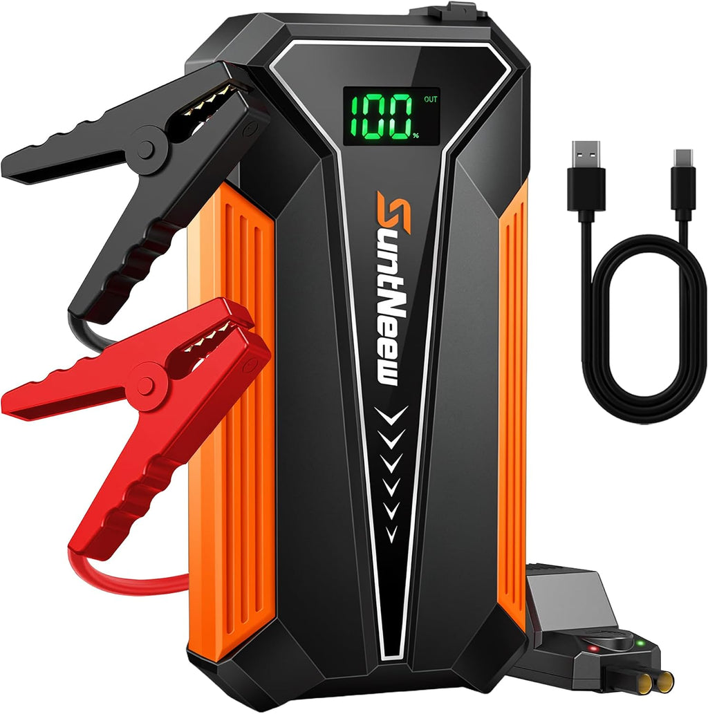 Jump Starter Power Bank de 8000 mAh (hasta 6.5 L de gasolina\/5.0 L...