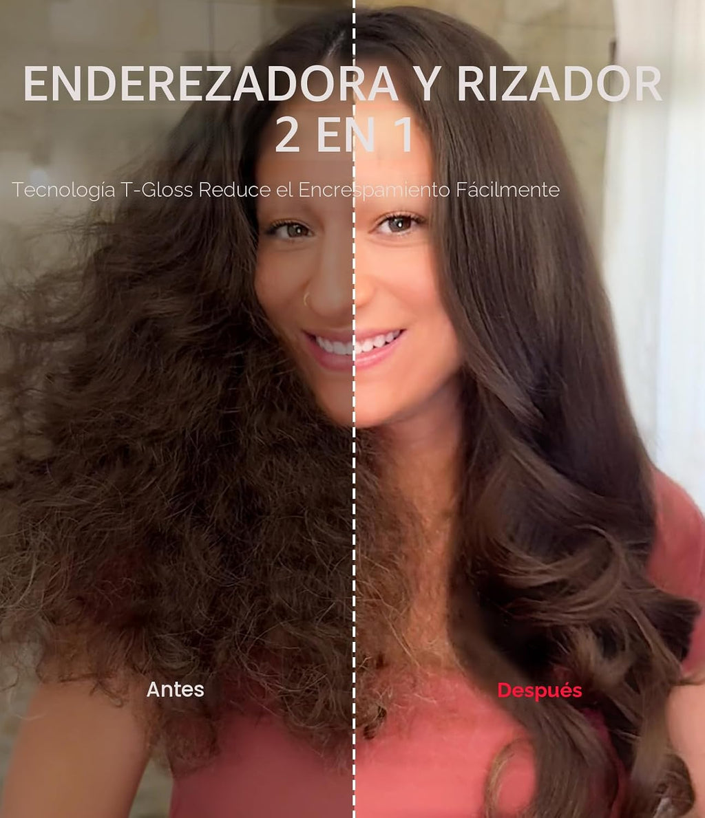 TYMO Cepillo Térmico Rizador - STYLUX 1.5 Pulgadas Voluminizador de...