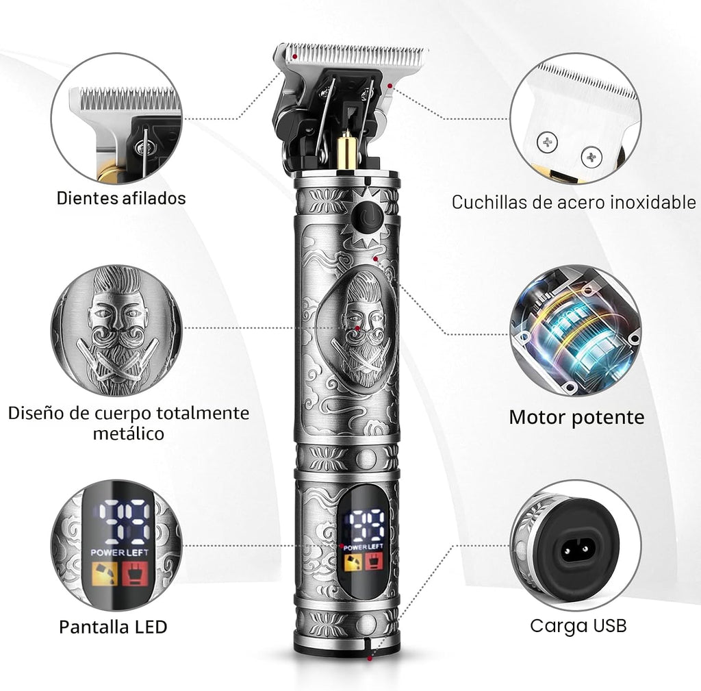 GSKY - Cortadora de cabello profesional, kit de aseo y recortador d...