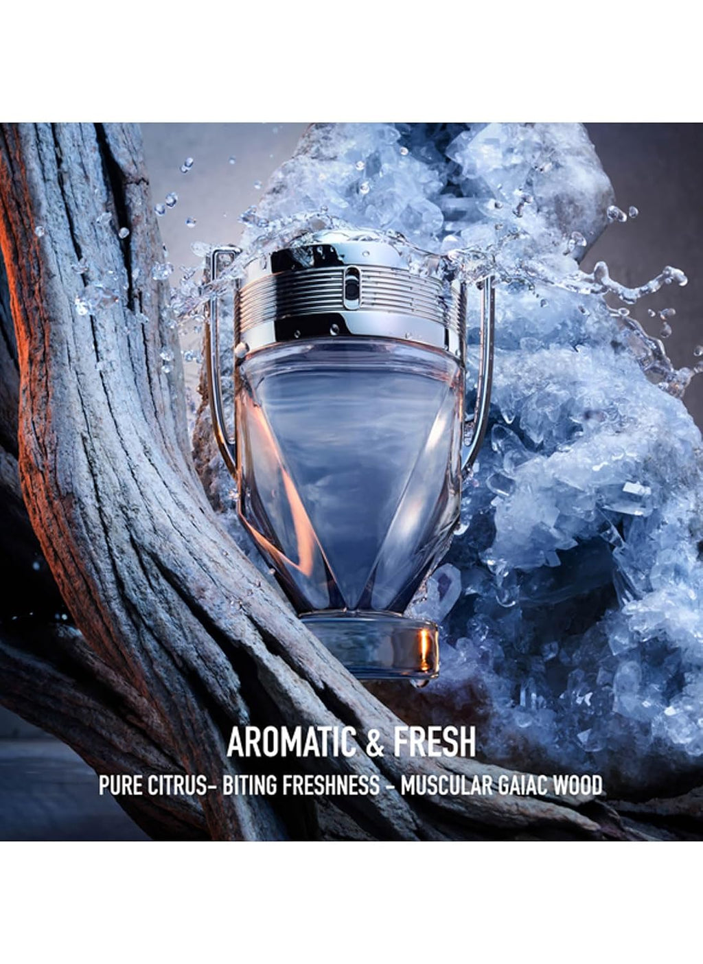 Rabanne Invictus Eau de Toilette - Colonia acuática amaderada de la...