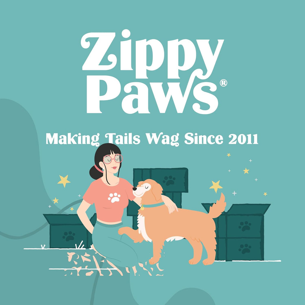 ZippyPaws Skinny Peltz - Paquete de juguetes para perros sin rellen...