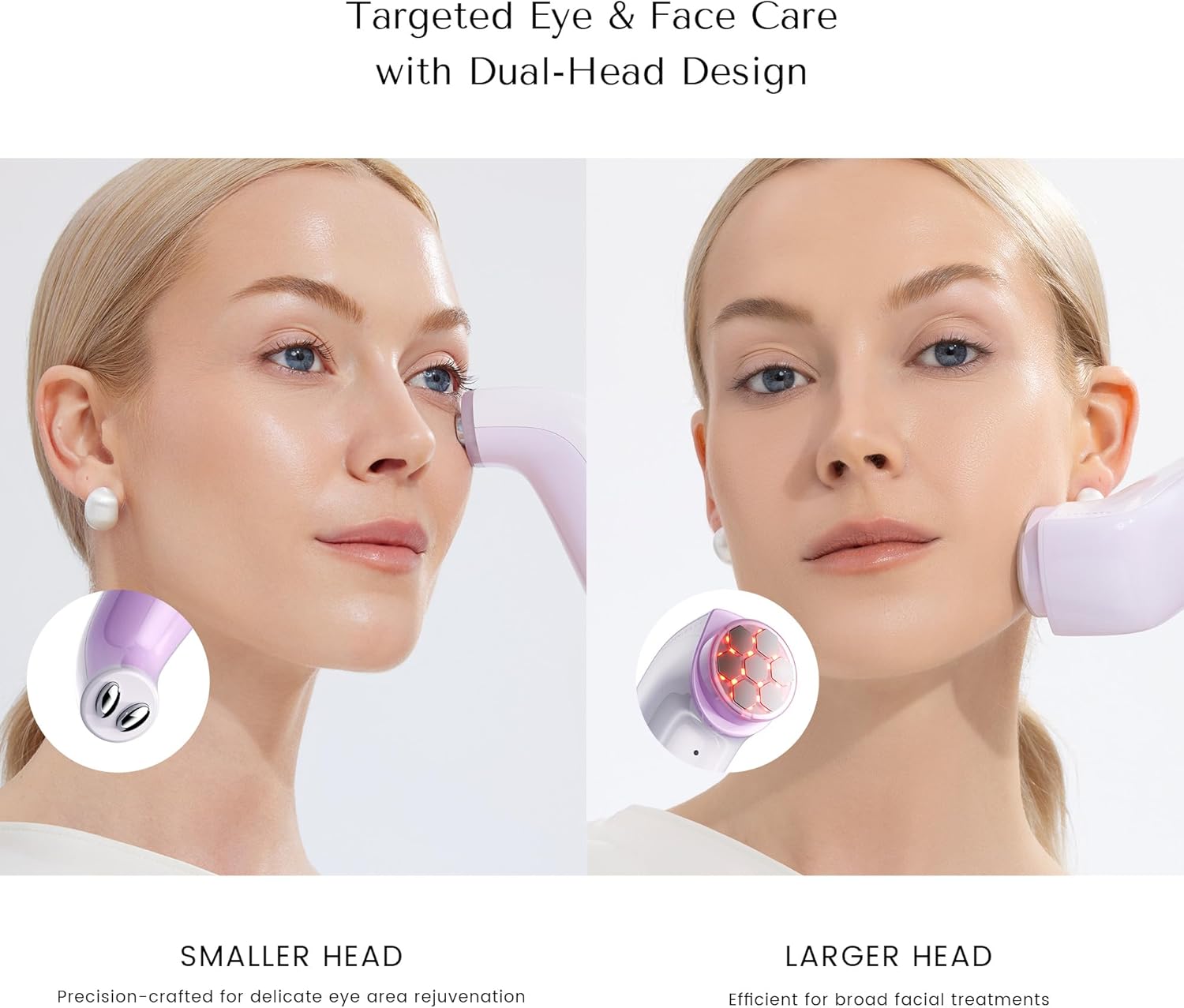 DermRays Dispositivo de microcorriente Multi-RF con luz roja de 650...