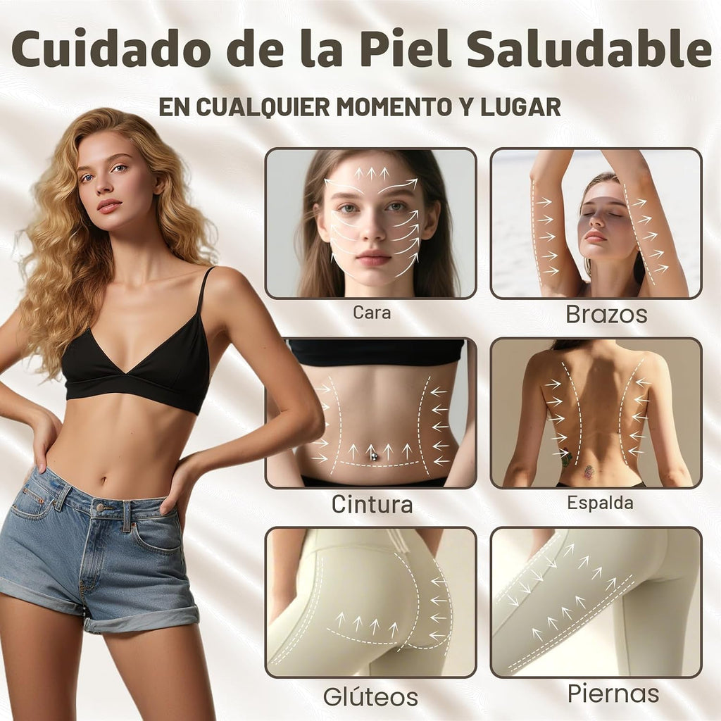 Dispositivo de belleza para el cuidado facial y corporal en casa co...