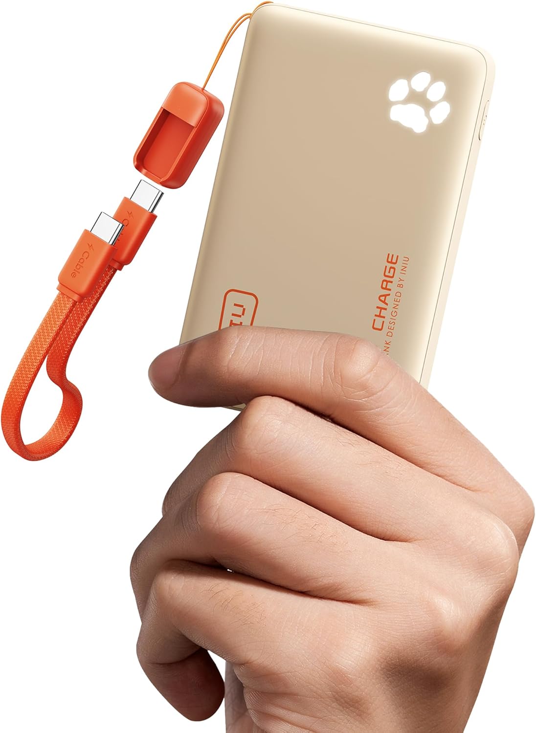 INIU Cargador portátil, Batería externa ultra delgada de 10000 mAh...