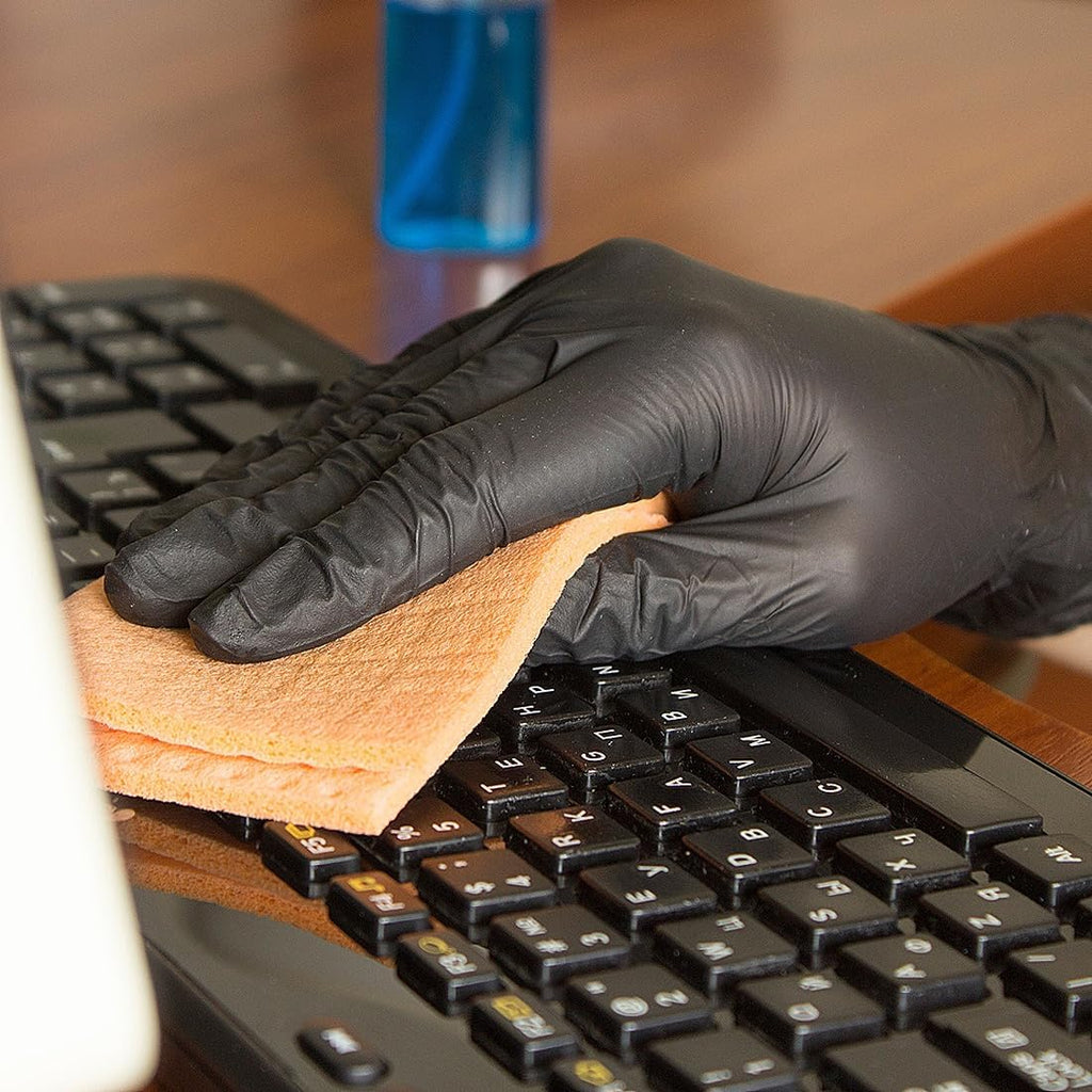 ForPro - Guantes desechables de nitrilo, resistentes a productos qu...