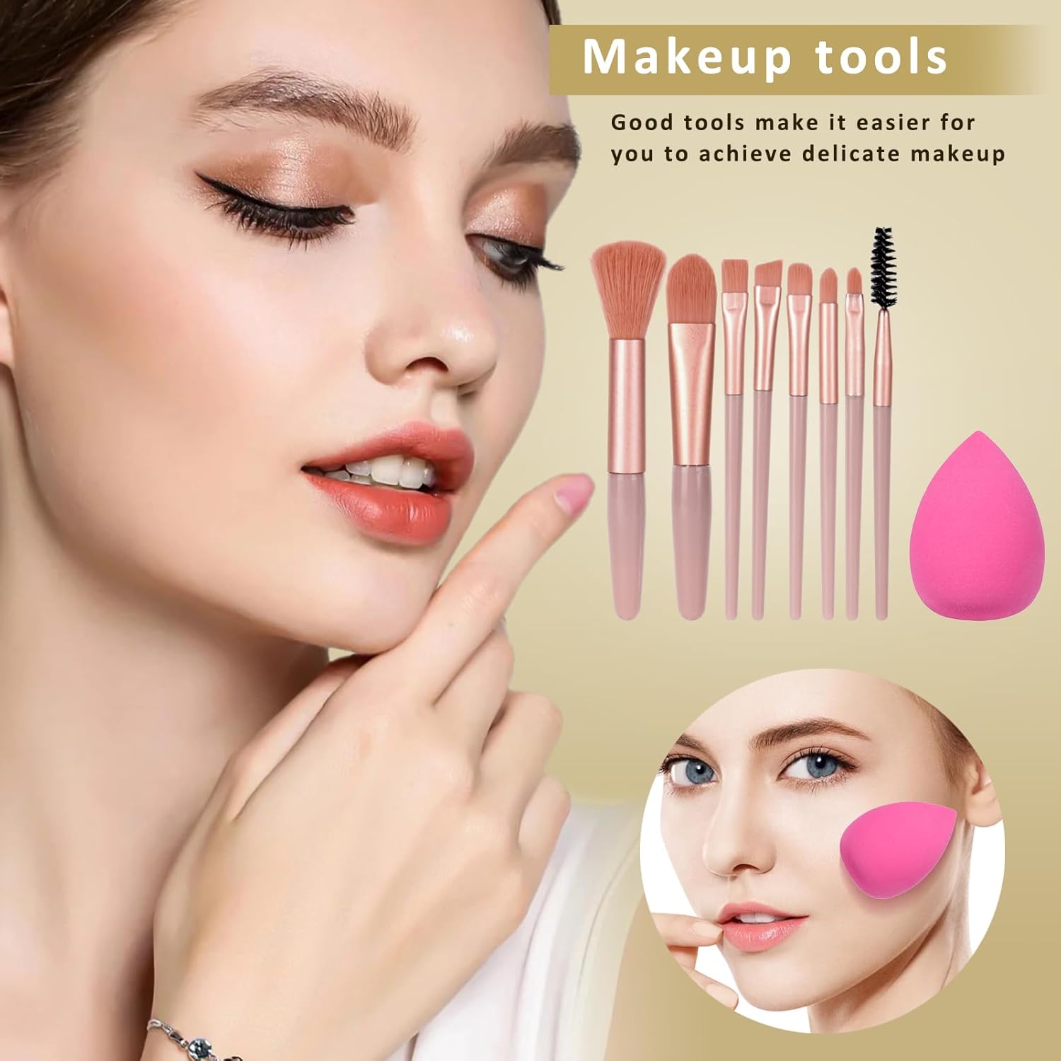 Kit de maquillaje para adolescentes, juego de maquillaje para mujer...