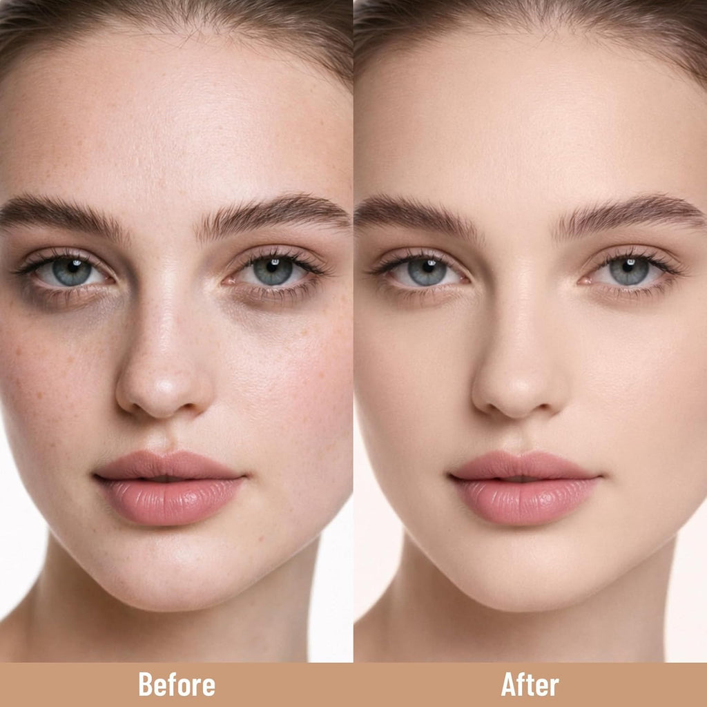 UCANBE Base líquida y corrector 2 en 1, juego de maquillaje de base...